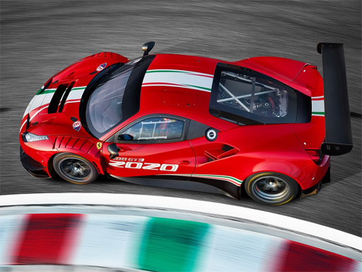 Ferrari 488 GT3 Evo Puzzle Category Image Ferrari 488 GT3 Evo Puzzle Game