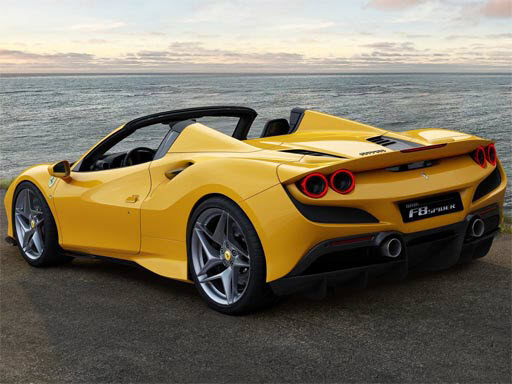 Ferrari F8 Spider Puzzle Game