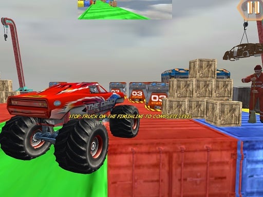 Monster Truck Driving Game