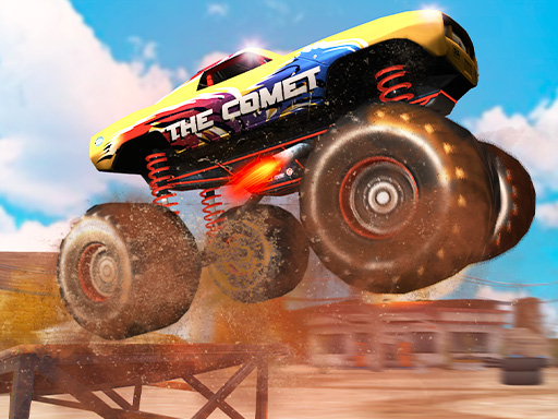 Monster Truck Stunt Racing Game